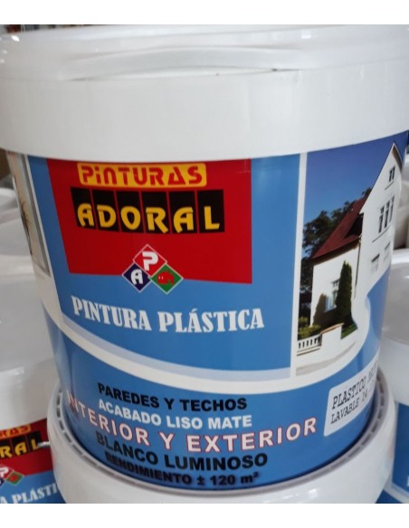 MATE LAVABLE ADORAL ECO BLANCO 14LTS