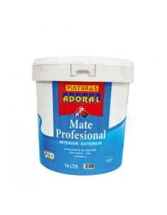 MATE PROFESIONAL BLANCO ADORAL