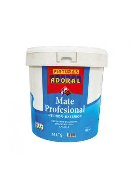MATE PROFESIONAL BLANCO ADORAL
