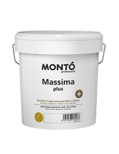 MASSIMA ESMALTE AL AGUA BLANCO MATE MONTO