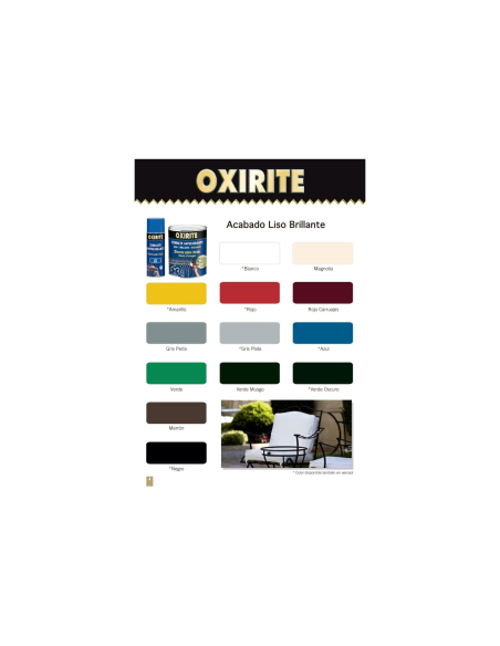 OXIRITE SPRAY LISO BRILLO 400ML