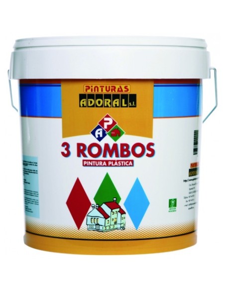 MATE 3 ROMBOS BLANCO ADORAL